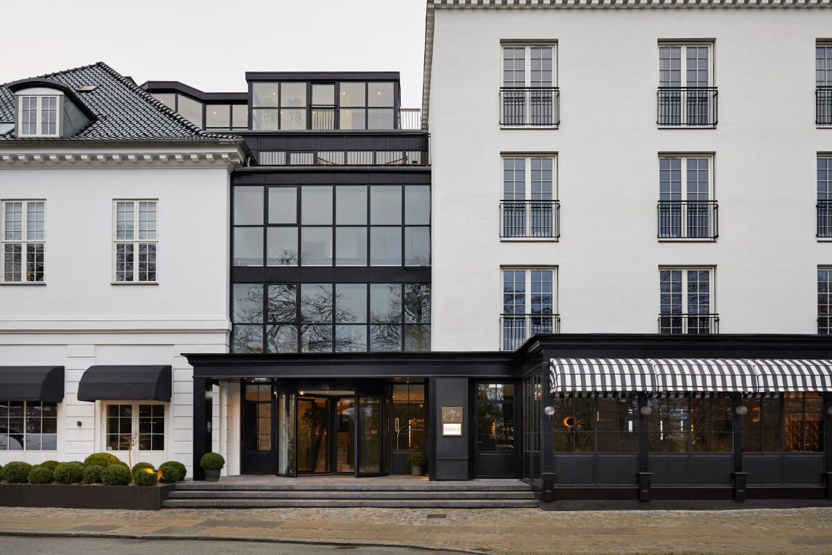 Park Lane Copenhagen: A New, Exclusive Boutique Hotel in a Coastal Suburb 26 exterior park lane copenhagen hotel in hellerup nordroom Park Lane Copenhagen: A New, Exclusive Boutique Hotel in a Coastal Suburb