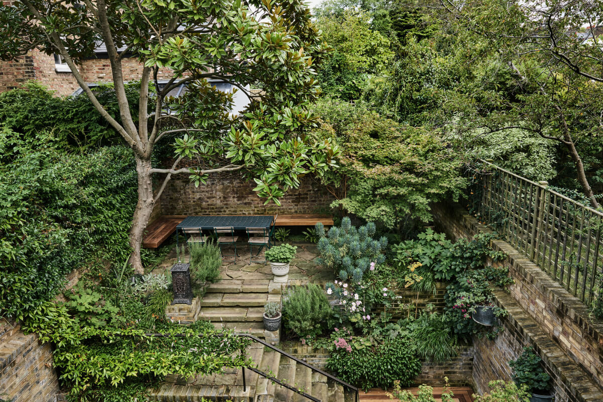Best of 2025: Balconies and Gardens 64 lush split level garden
