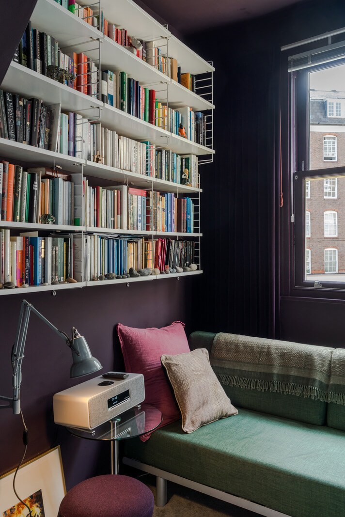 The 2026 Color of the Year (with Color Palettes & Inspiration) 24 narrow deep purple living room