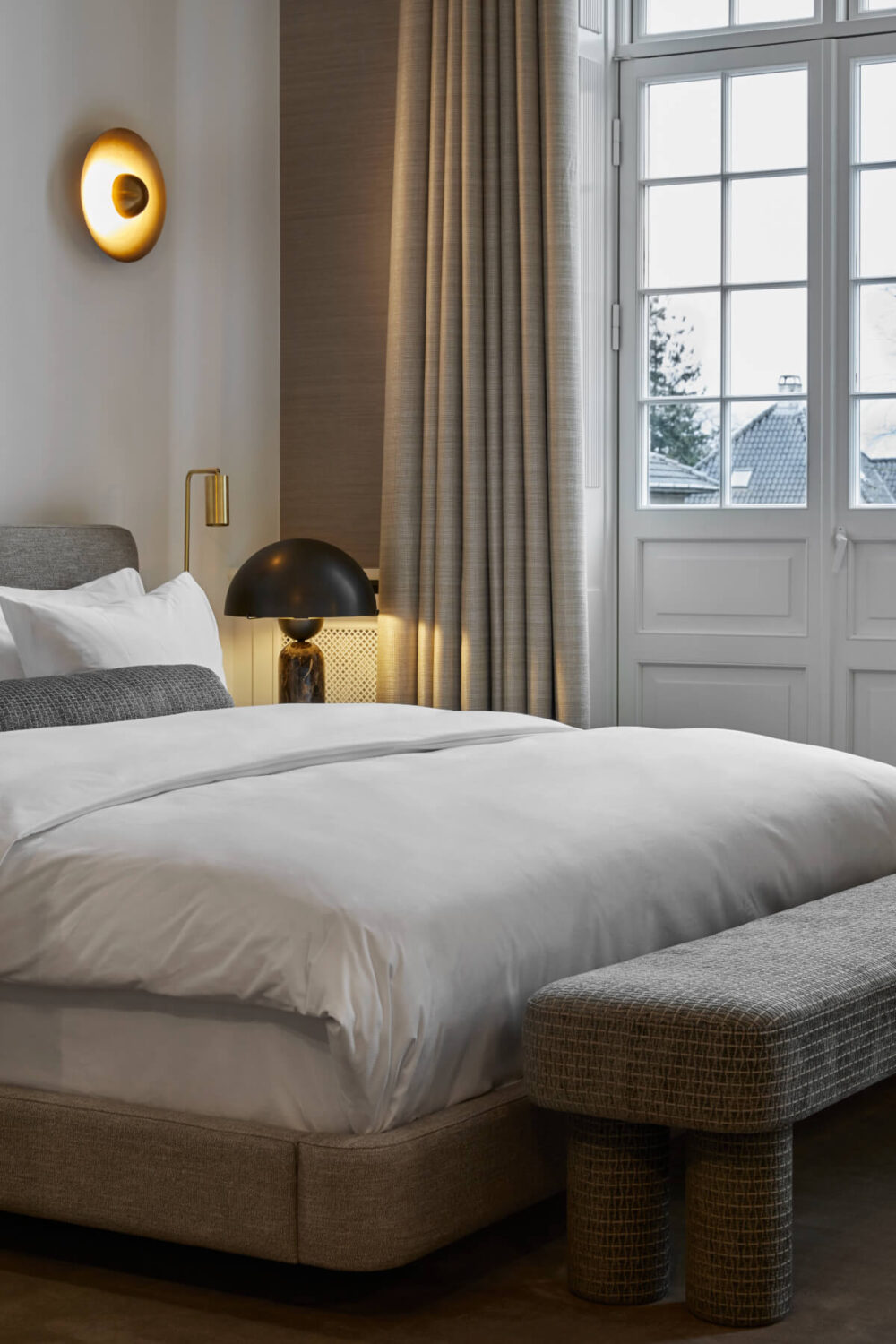 Park Lane Copenhagen: A New, Exclusive Boutique Hotel in a Coastal Suburb 4 neutral-toned-bedroom-park-lane-copenhagen-hotel