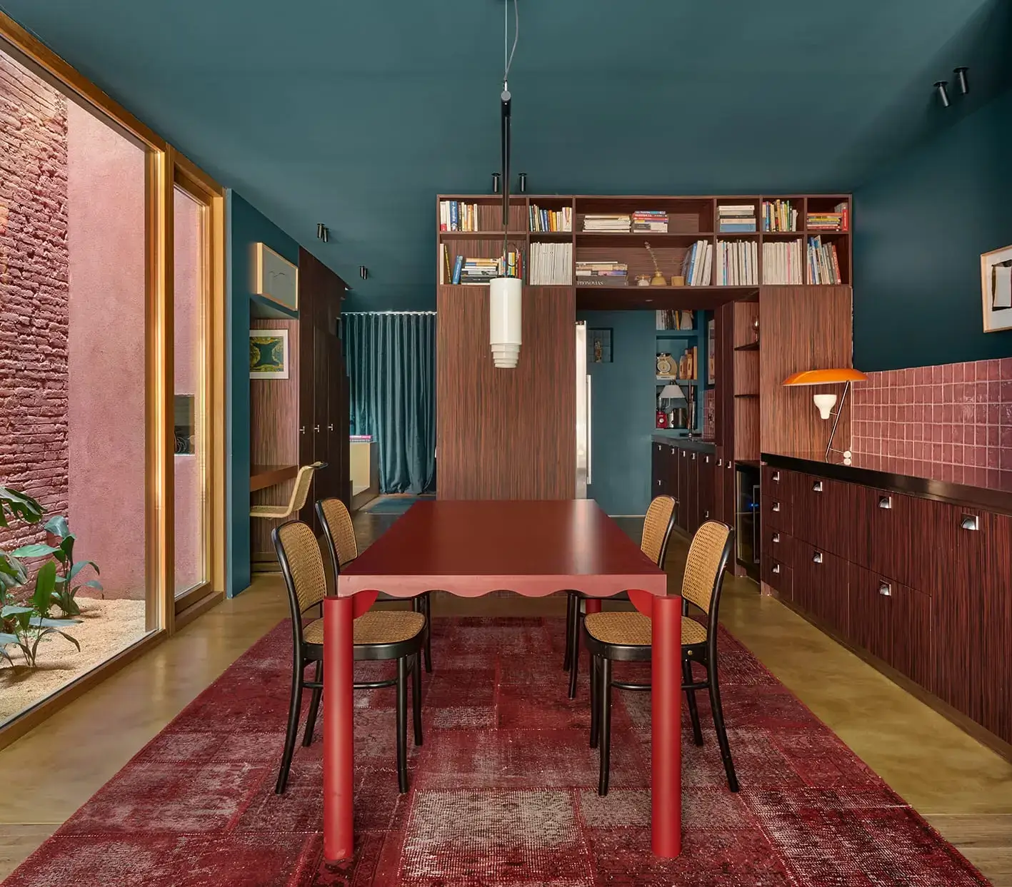 Best of 2025: Dining Rooms 46 open plan living space dining area large rug