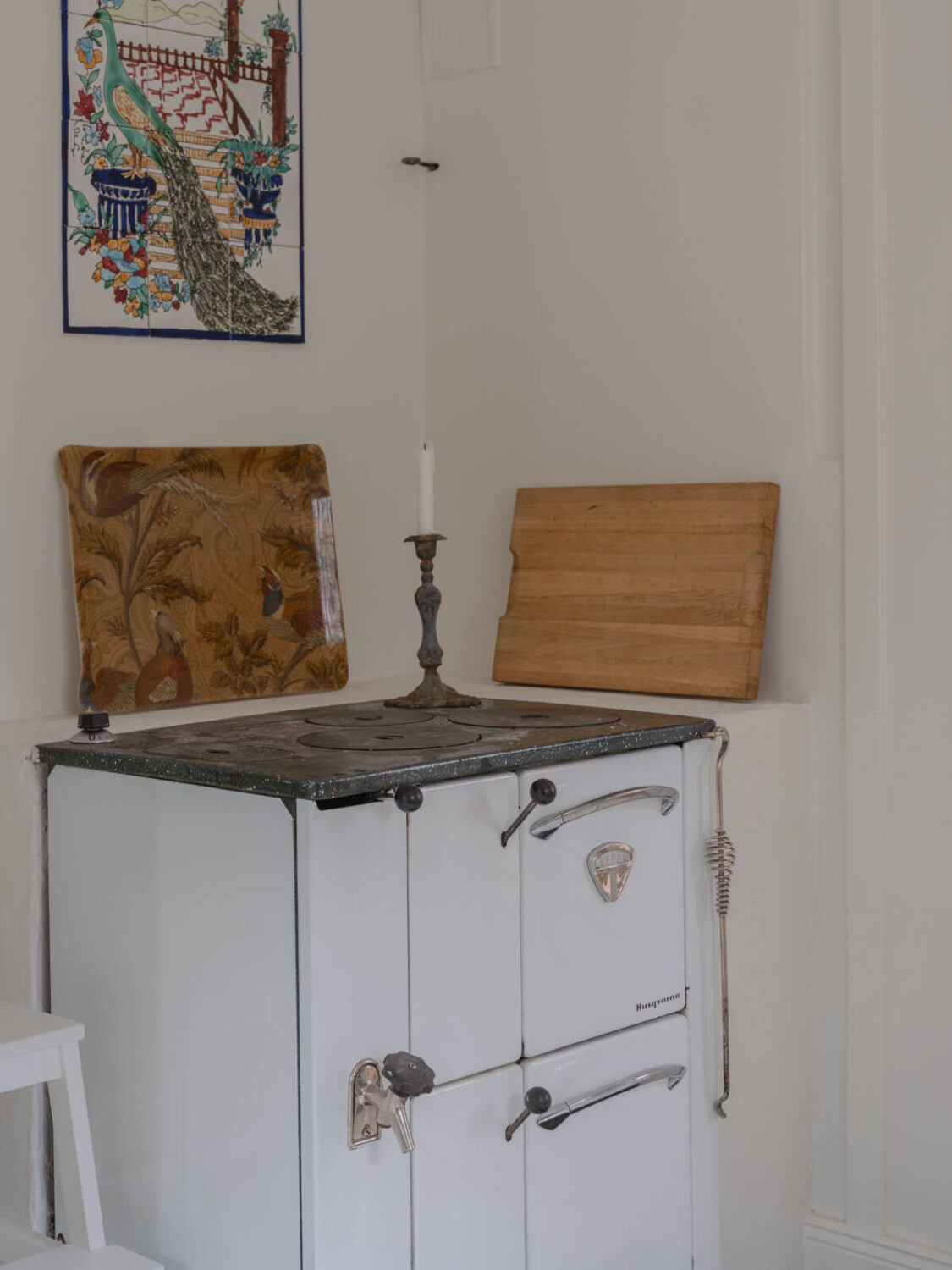 A Romantic Countryside Villa North of Stockholm 10 original stove