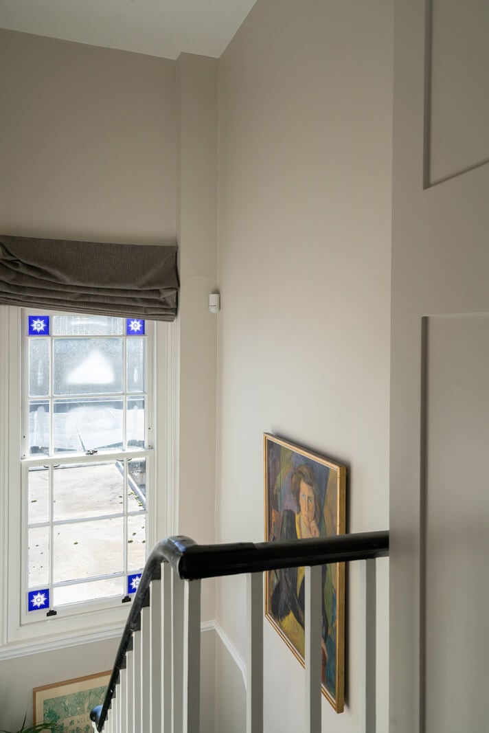 Contemporary Interiors and Preserved Details in an Early Victorian House 21 staircase