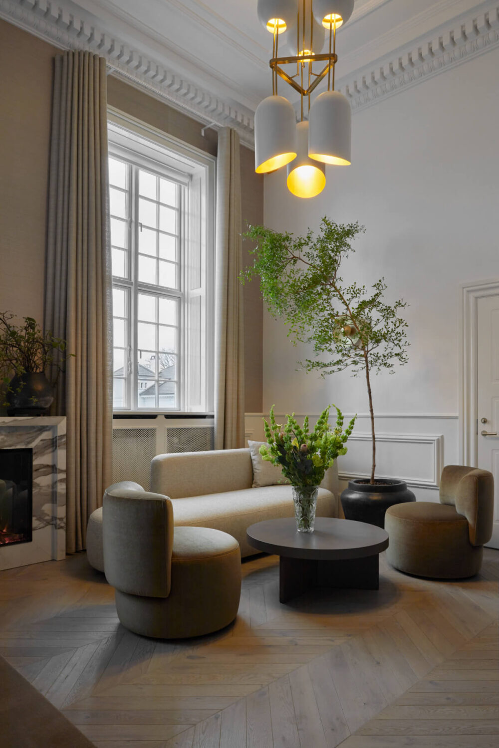 Park Lane Copenhagen: A New, Exclusive Boutique Hotel in a Coastal Suburb 2 suite sitting area park lane copenhagen hotel
