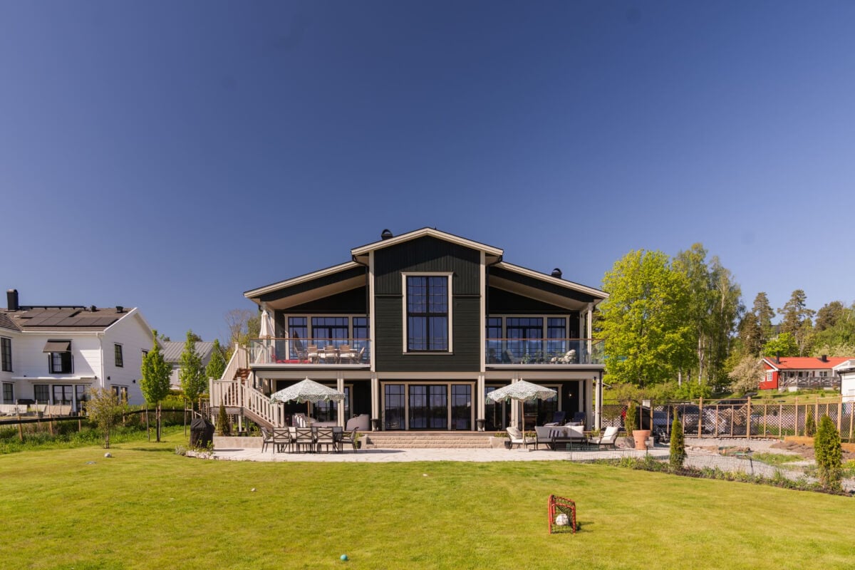 English Manor Style Interiors in a New Swedish Home with Lake Views 29 swedish home