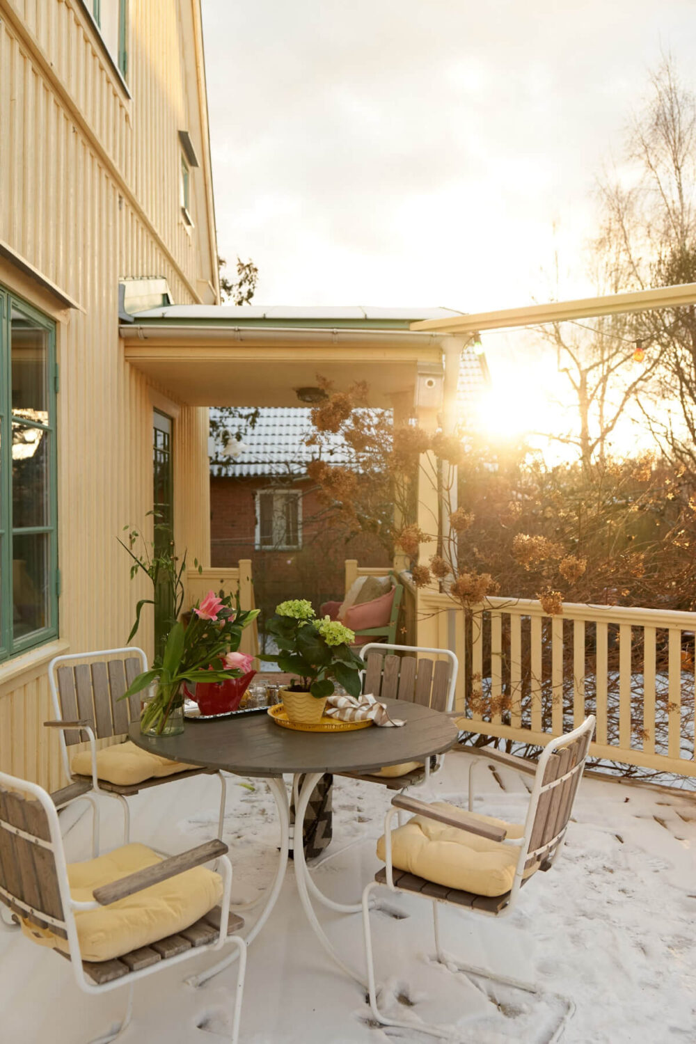 Colorful Interiors in a Wonderful Early 20th Century Swedish Villa 46 swedish house terrace