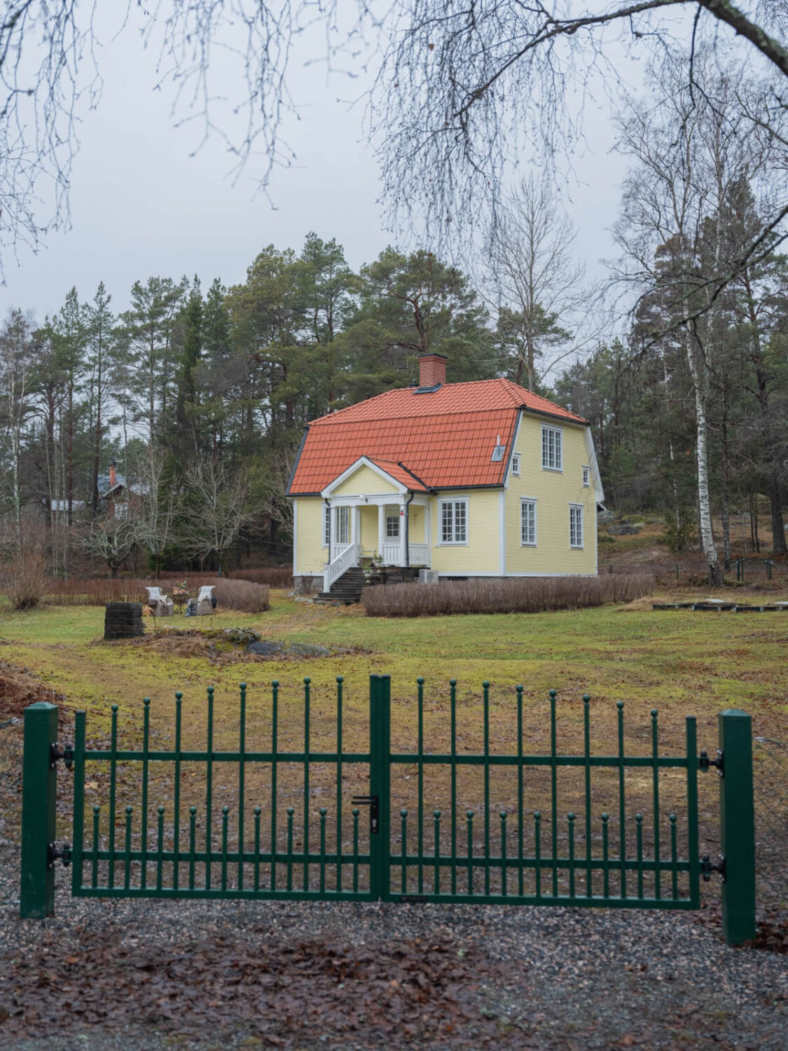 A Romantic Countryside Villa North of Stockholm 33 yellow country house sweden A Romantic Countryside Villa North of Stockholm