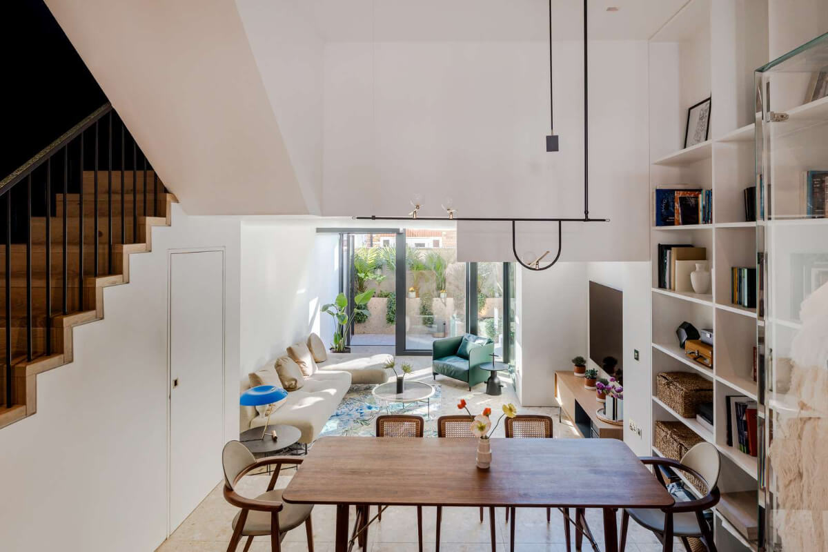 Terrazzo Tiles and an Open Split-Level Living Space in a London Home 10 a0O6700000usZGwEAM N30 webres Terrazzo Tiles and an Open Split-Level Living Space in a London Home