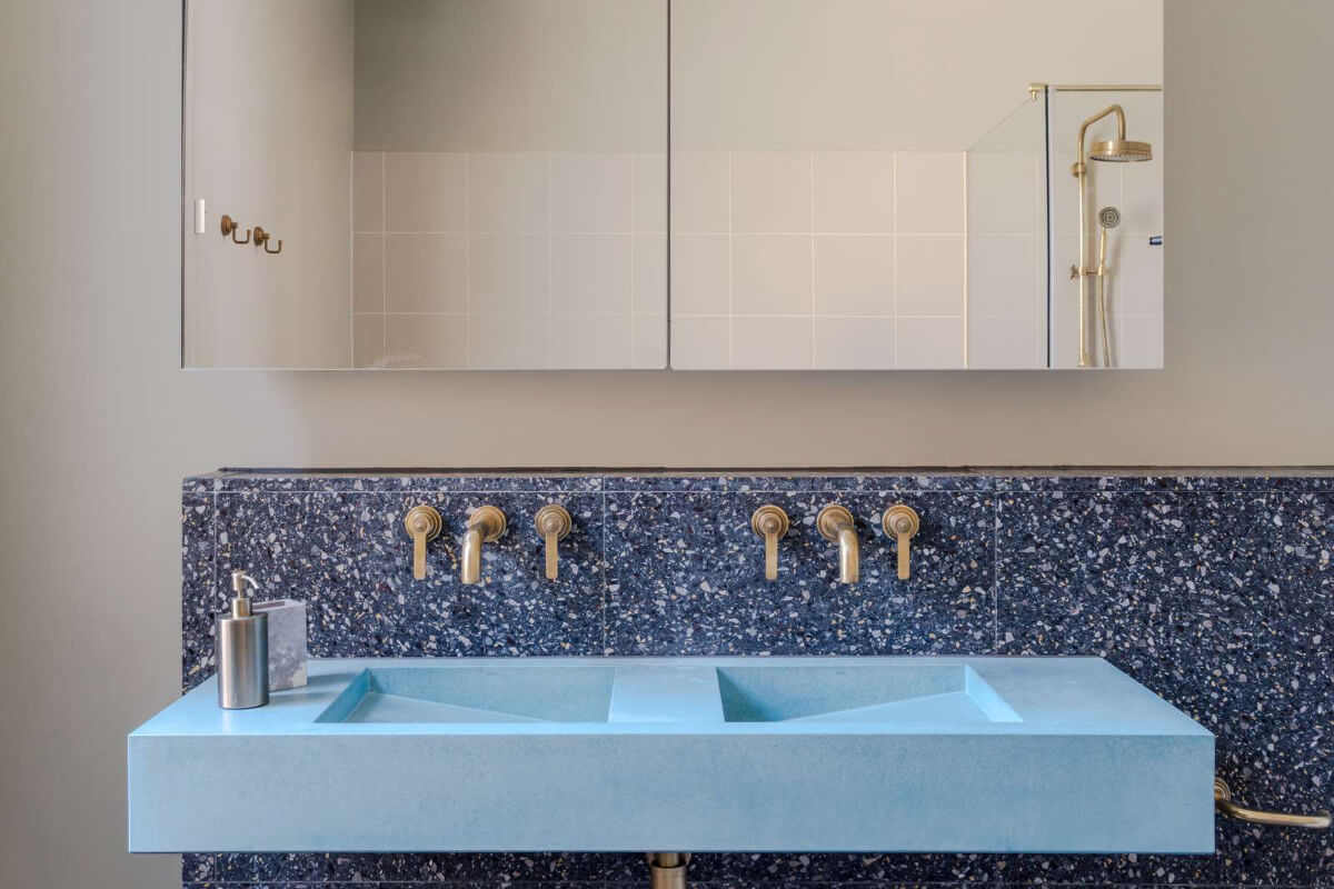 Terrazzo Tiles and an Open Split-Level Living Space in a London Home 21 a0O6700000usZGwEAM N37 webres Terrazzo Tiles and an Open Split-Level Living Space in a London Home
