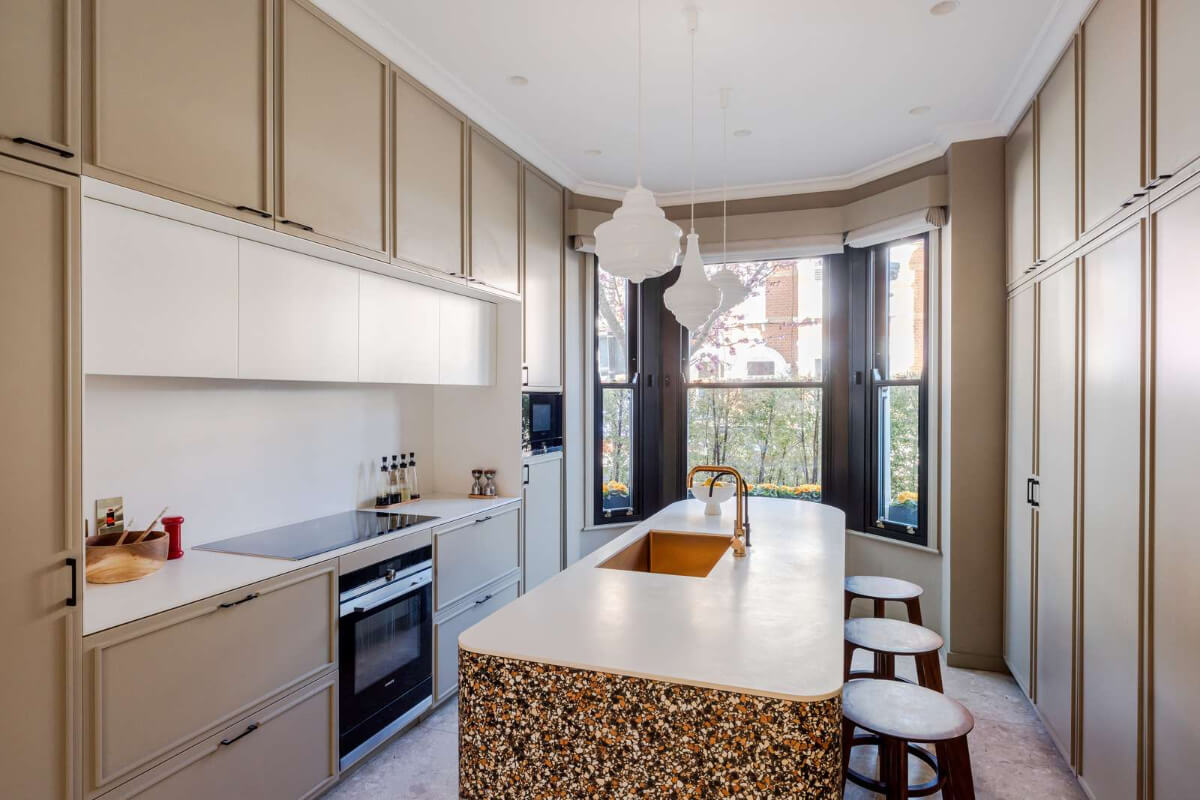 Terrazzo Tiles and an Open Split-Level Living Space in a London Home 14 a0O6700000usZGwEAM N8 webres Terrazzo Tiles and an Open Split-Level Living Space in a London Home