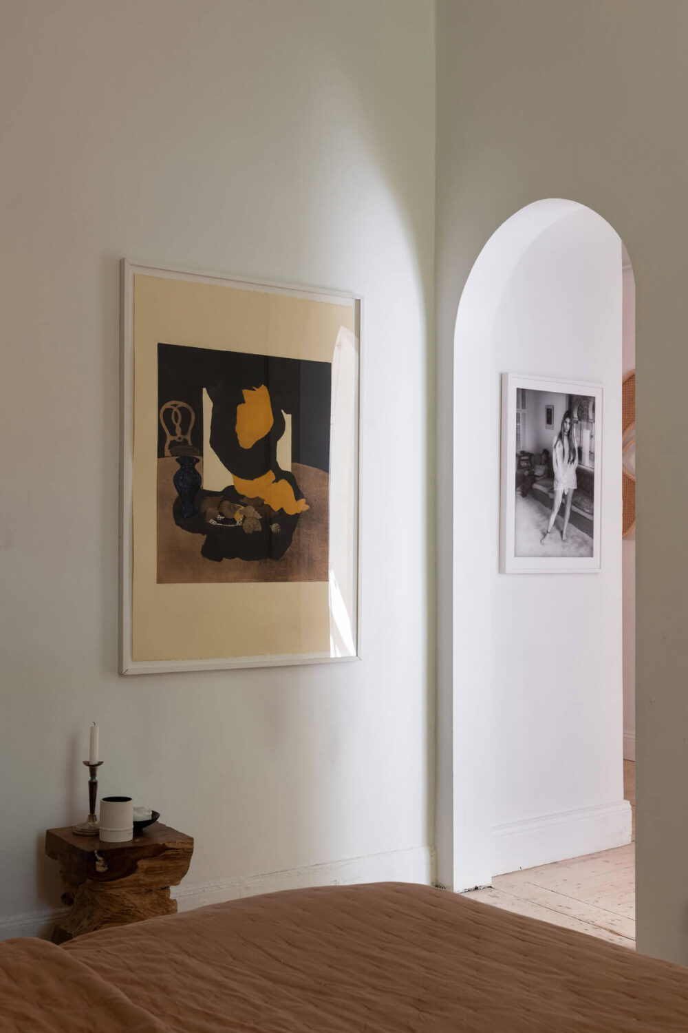 Arches and a Wall Mural in a Swedish Apartment 17 arched doorway