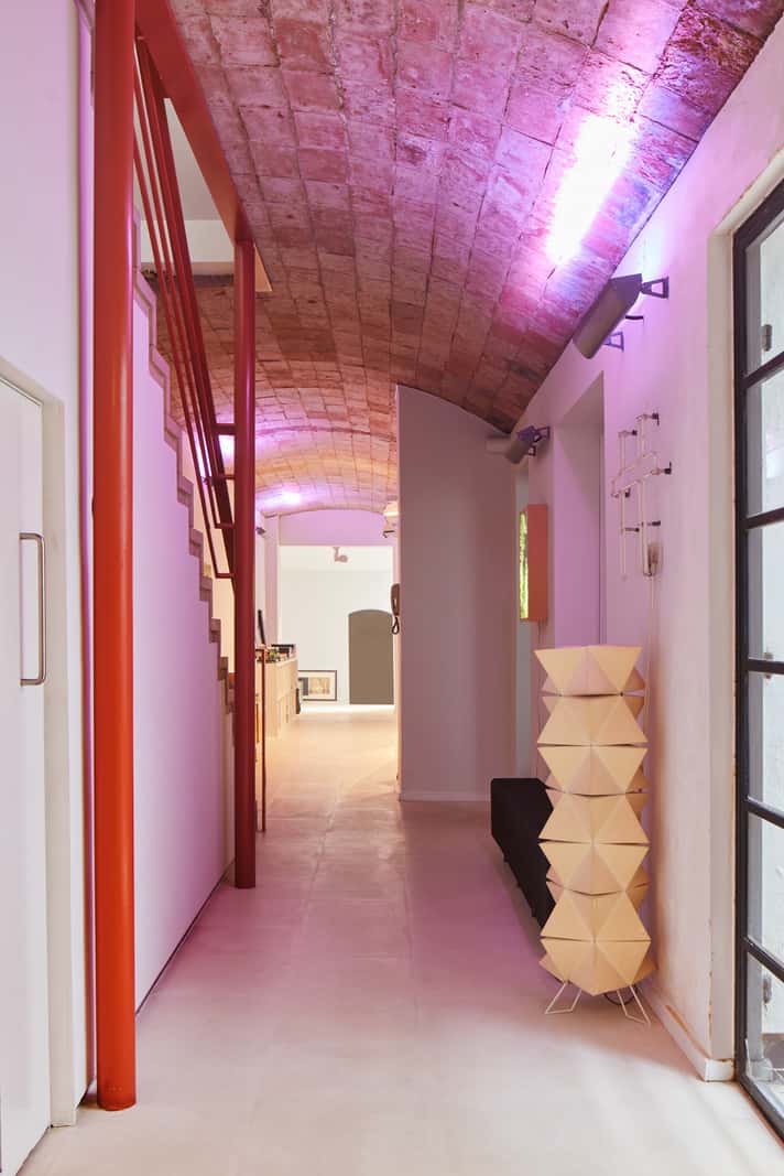 A Contemporary Architect-Designed Duplex Within a Grand Victorian Terrace 15 basement vaulted ceiling