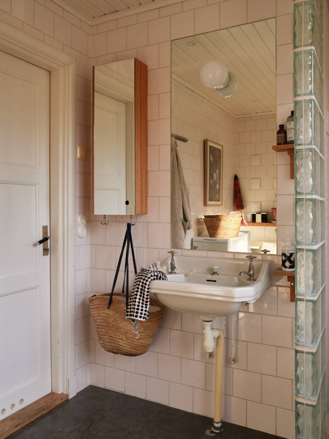 A Grand Family Home in a Former Swedish Doctor's Villa 41 bathroom sink