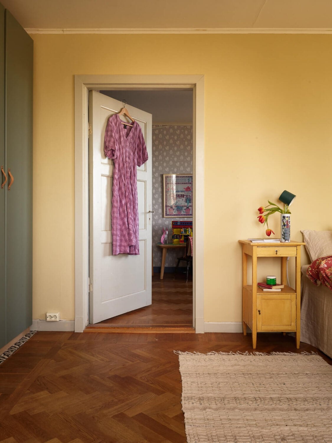 A Grand Family Home in a Former Swedish Doctor's Villa 32 bedroom soft yellow walls