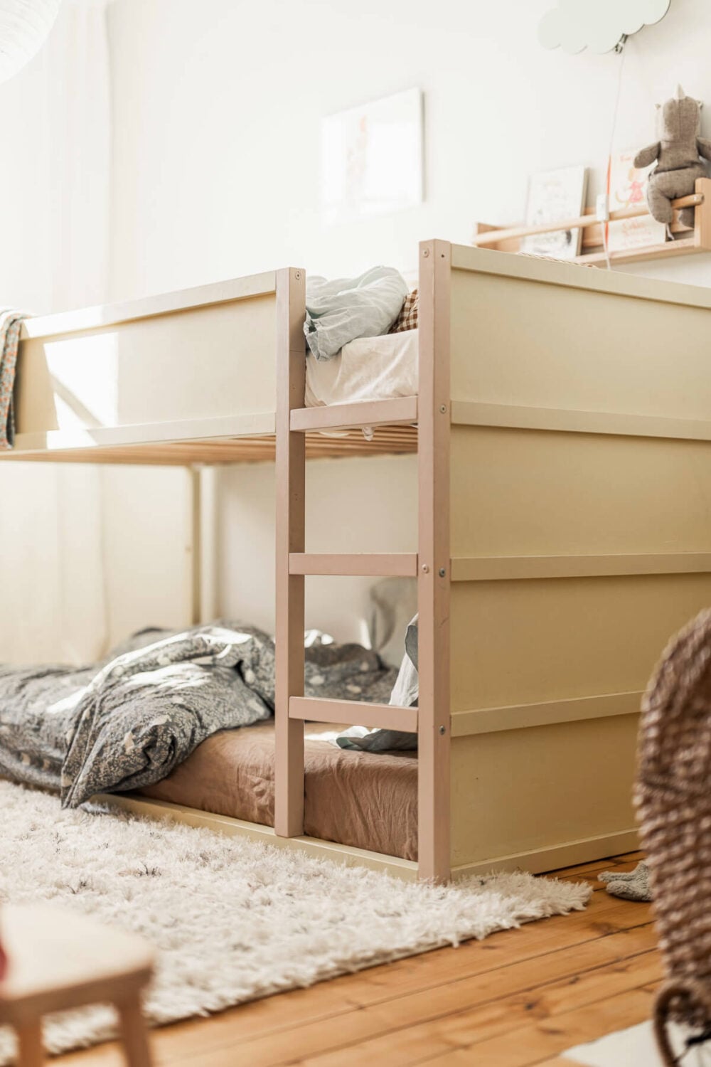 A Swedish Duplex Apartment Inspired by A Danish Summer House 35 bunk bed childrens room