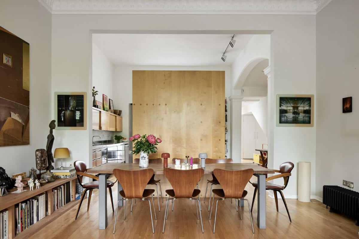 A Contemporary Architect-Designed Duplex Within a Grand Victorian Terrace 4 dining room