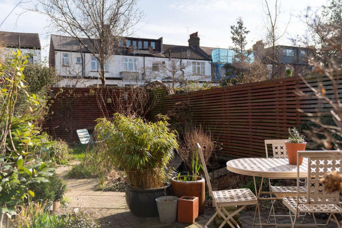 A Colorful Home with a Gold Extension in North London 26 garden 2 A Colorful Home with a Gold Extension in North London