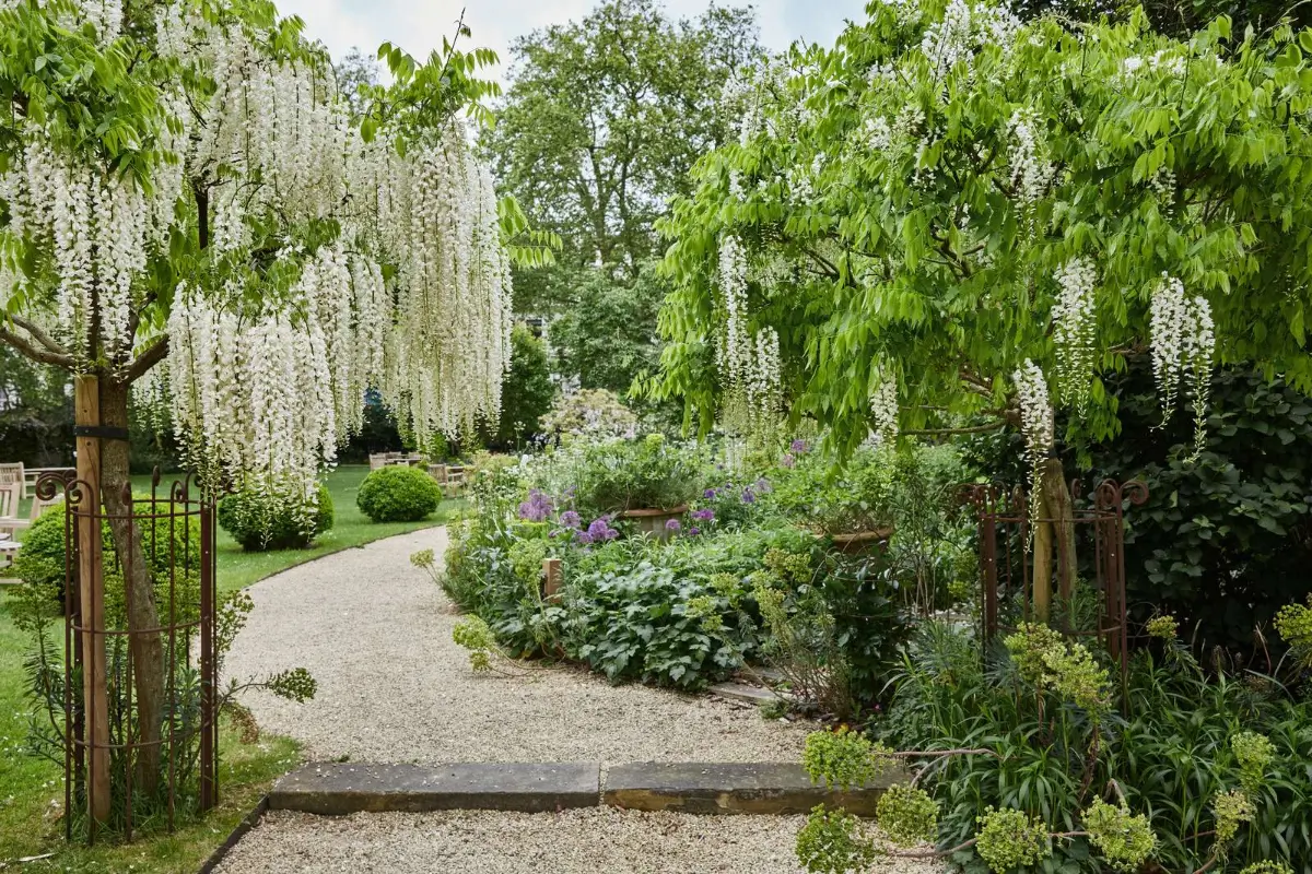 A Contemporary Architect-Designed Duplex Within a Grand Victorian Terrace 26 green communal garden
