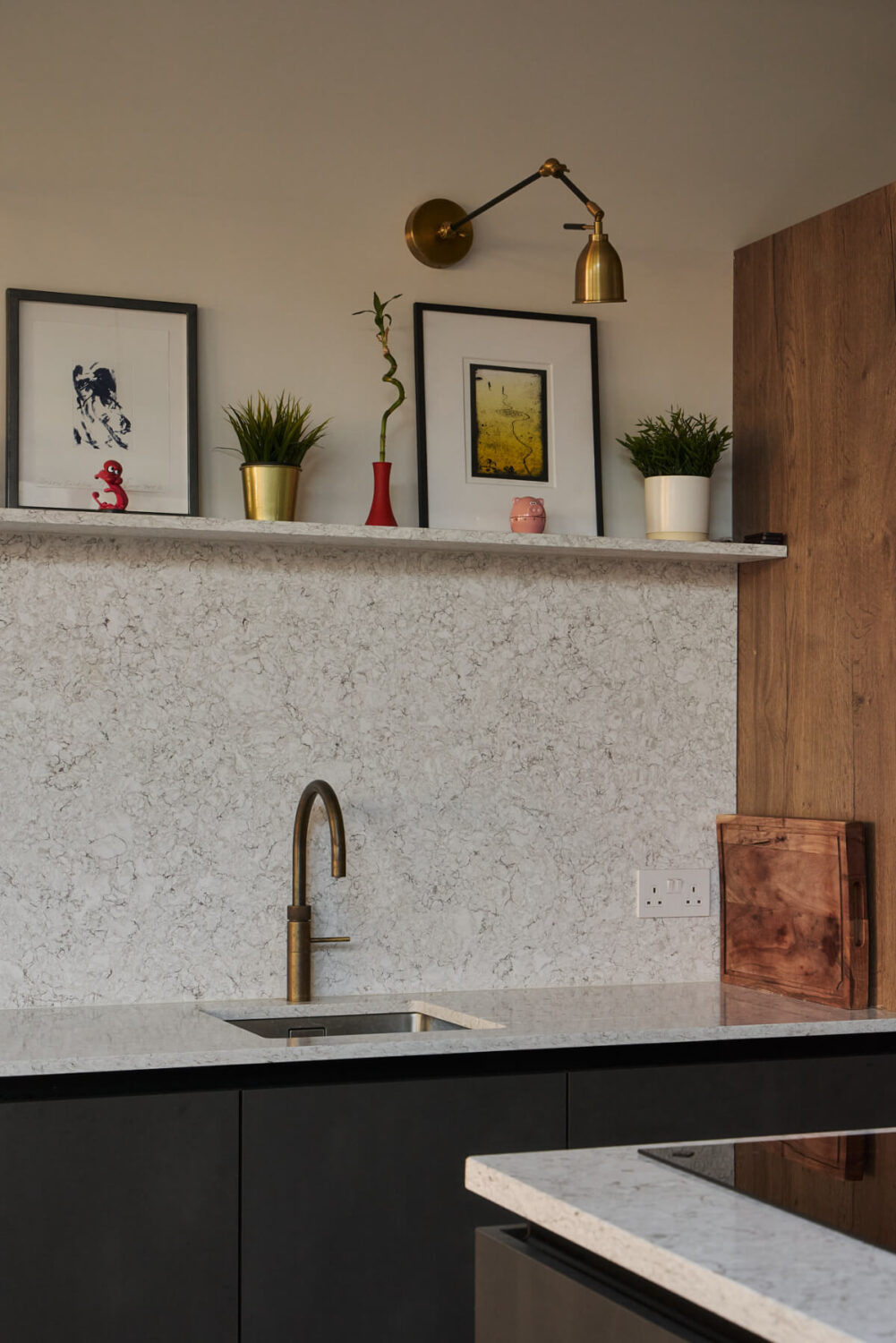 A Beautiful Extended Edwardian House Blends Period Features with Modern Design 12 kitchen detail