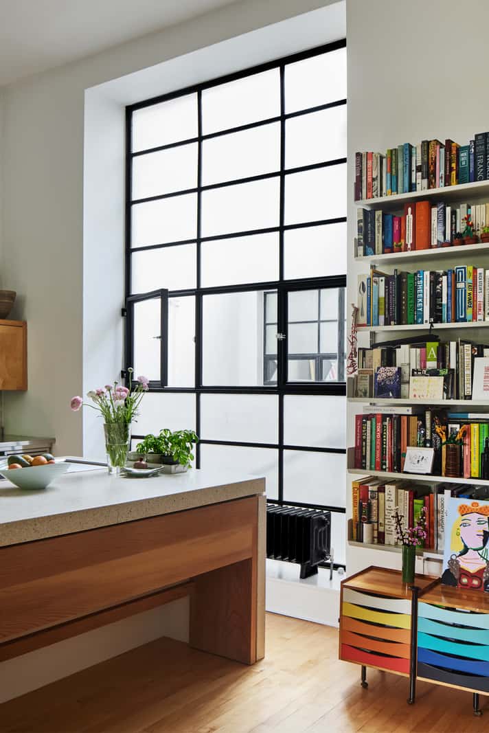A Contemporary Architect-Designed Duplex Within a Grand Victorian Terrace 6 kitchen island