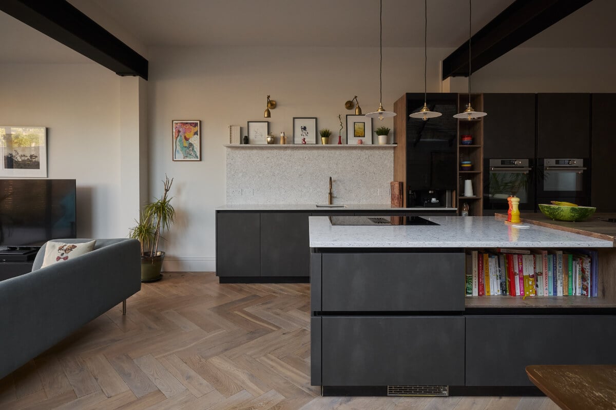 A Beautiful Extended Edwardian House Blends Period Features with Modern Design 9 kitchen open plan living space