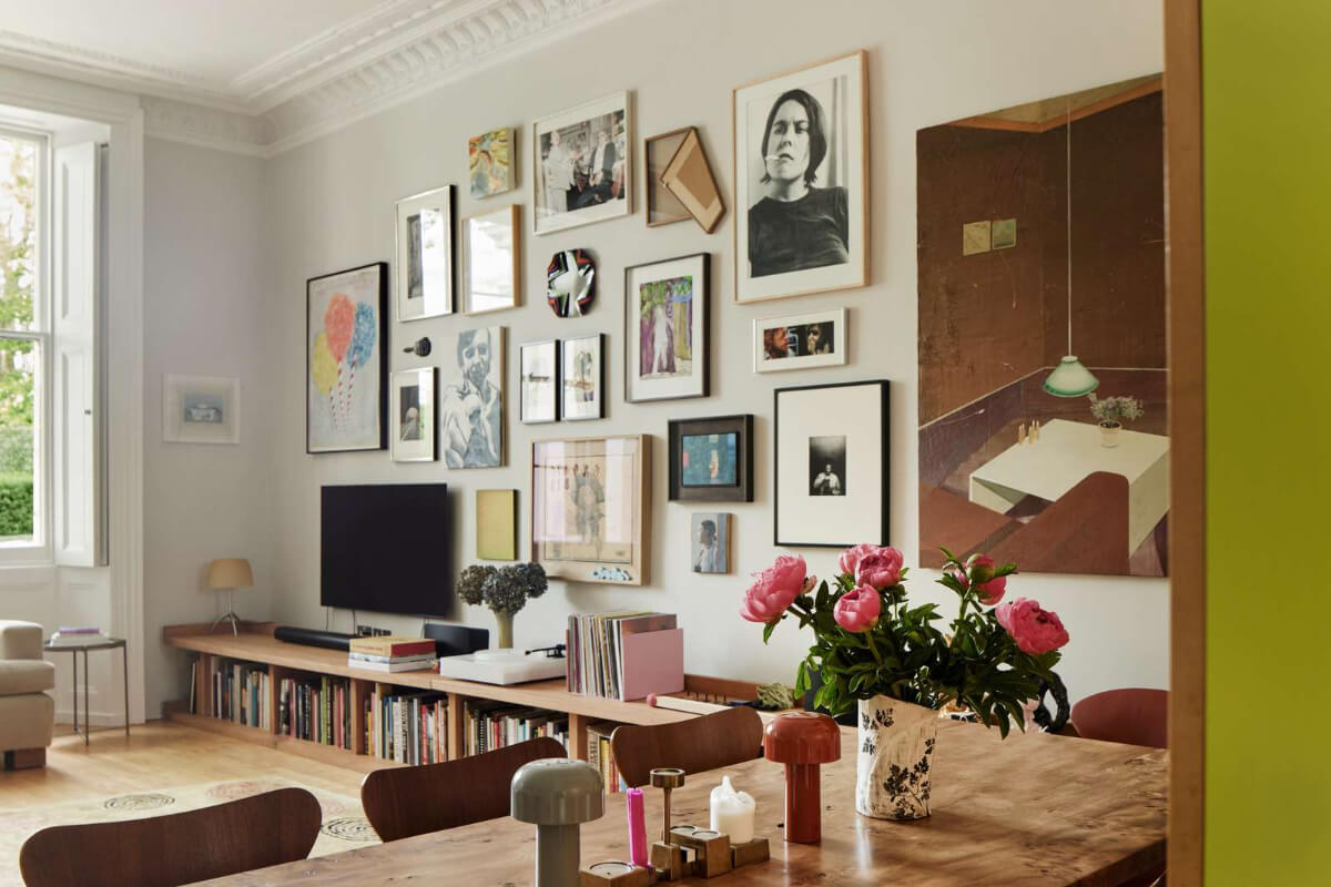A Contemporary Architect-Designed Duplex Within a Grand Victorian Terrace 3 open plan living space