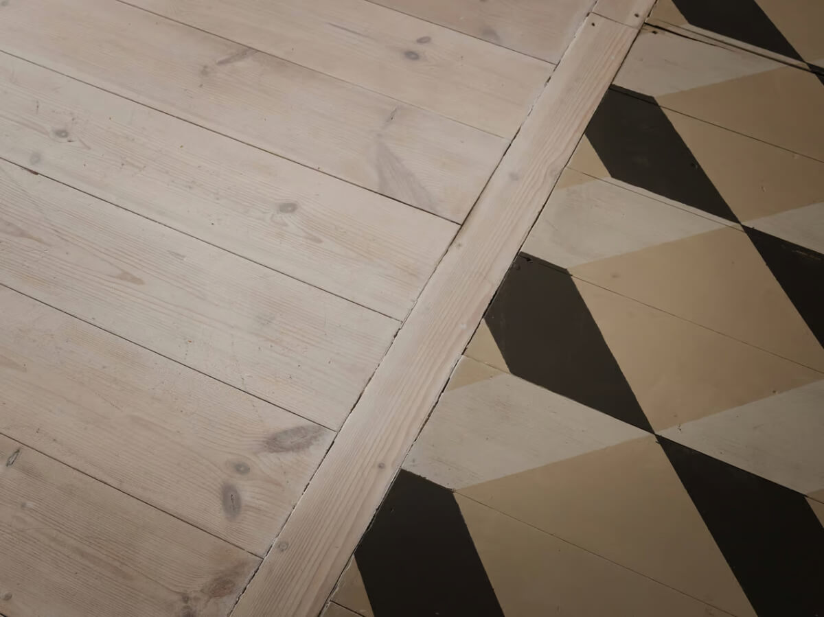 A Colored Sixth Wall May Be The Biggest Paint Trend in 2026 12 painted floorboards