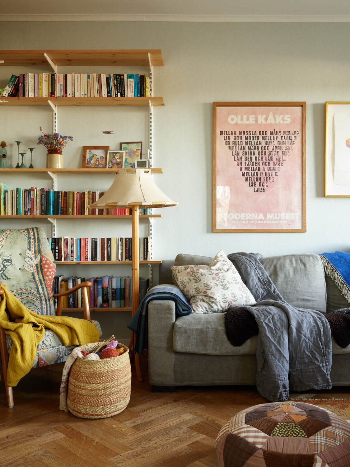 A Grand Family Home in a Former Swedish Doctor's Villa 3 sitting room detail