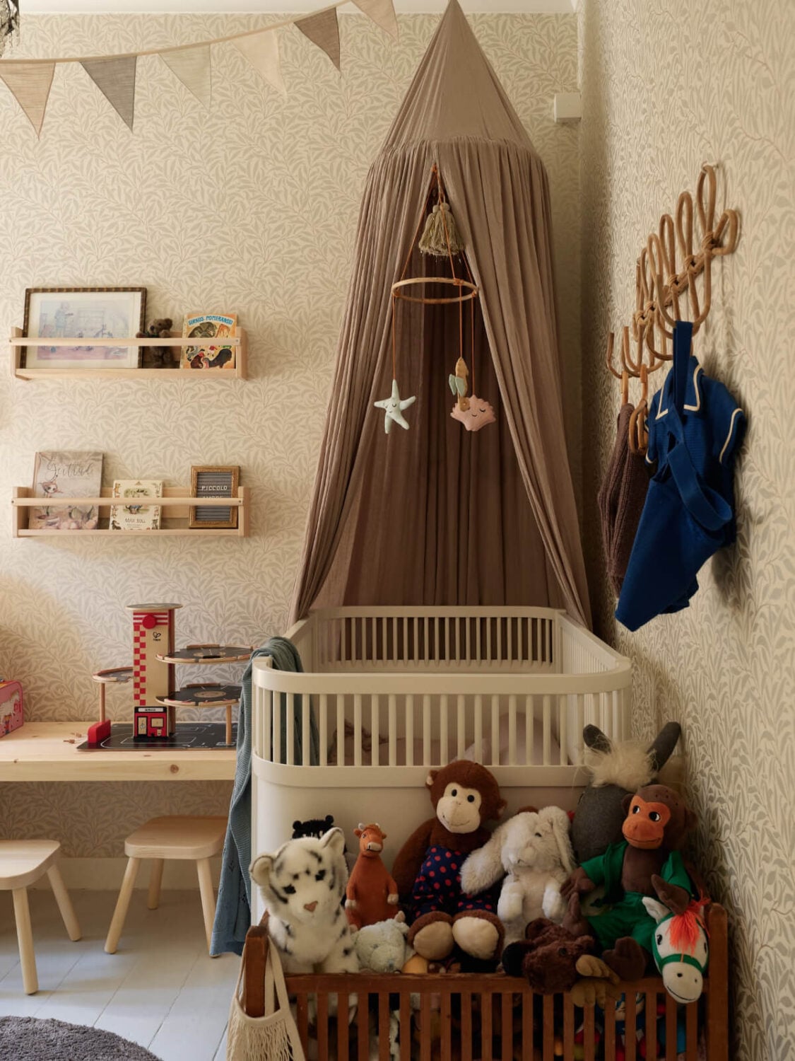 Best of 2025: Children's Rooms 28 william morris wallpaper childrens room