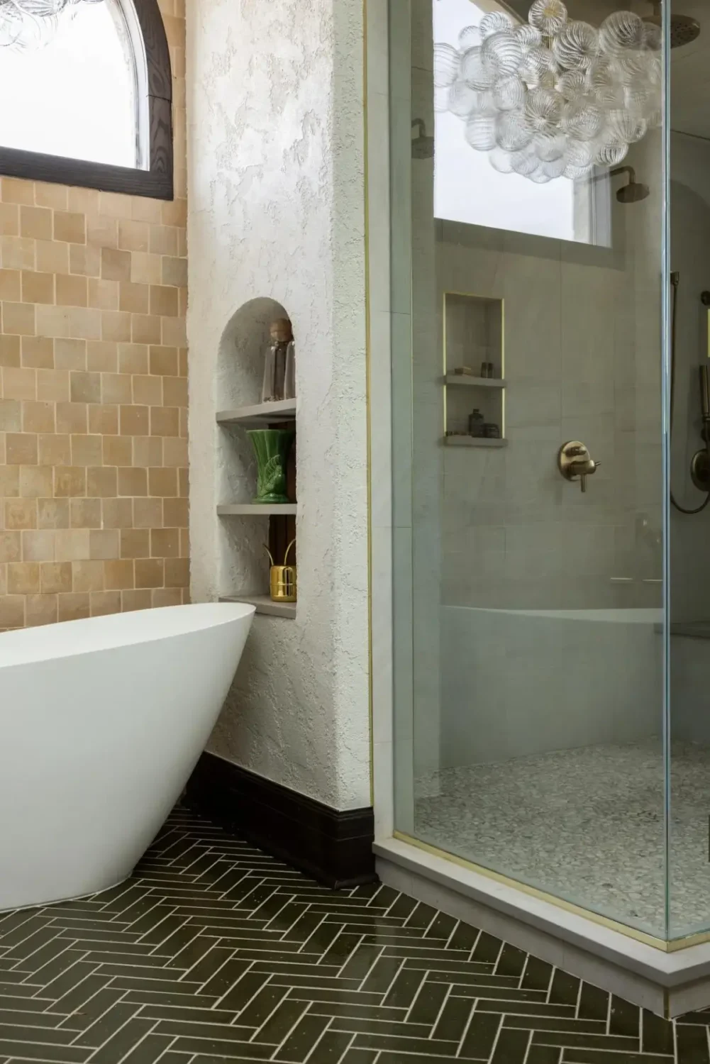 Spanish Hacienda Meets Custom Craftsmanship in a Colorado Home 29 MasterBathDetail2_ocyr1s
