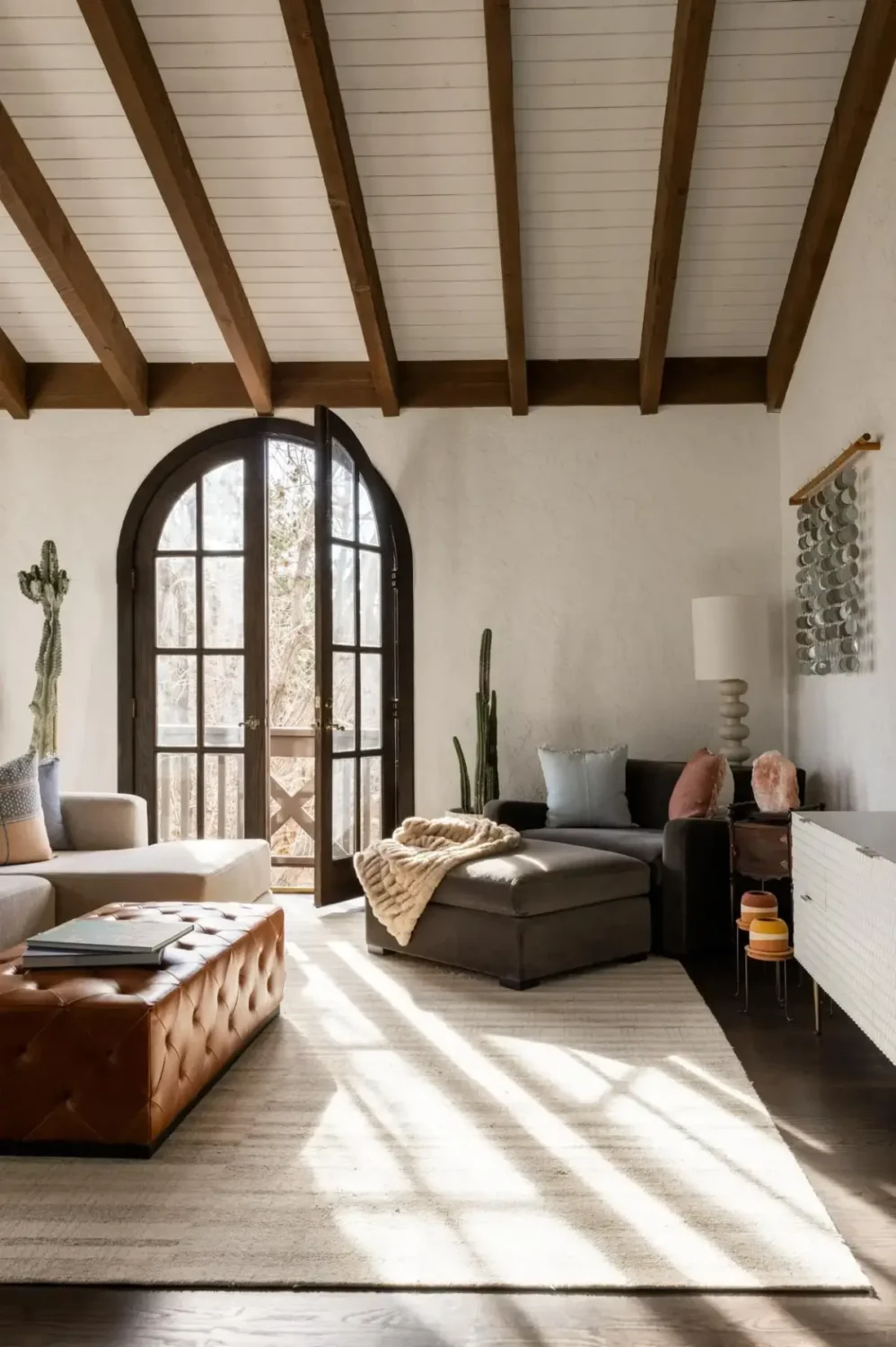 Spanish Hacienda Meets Custom Craftsmanship in a Colorado Home 19 MasterBedroomCornerOutside_1_fgnq2v