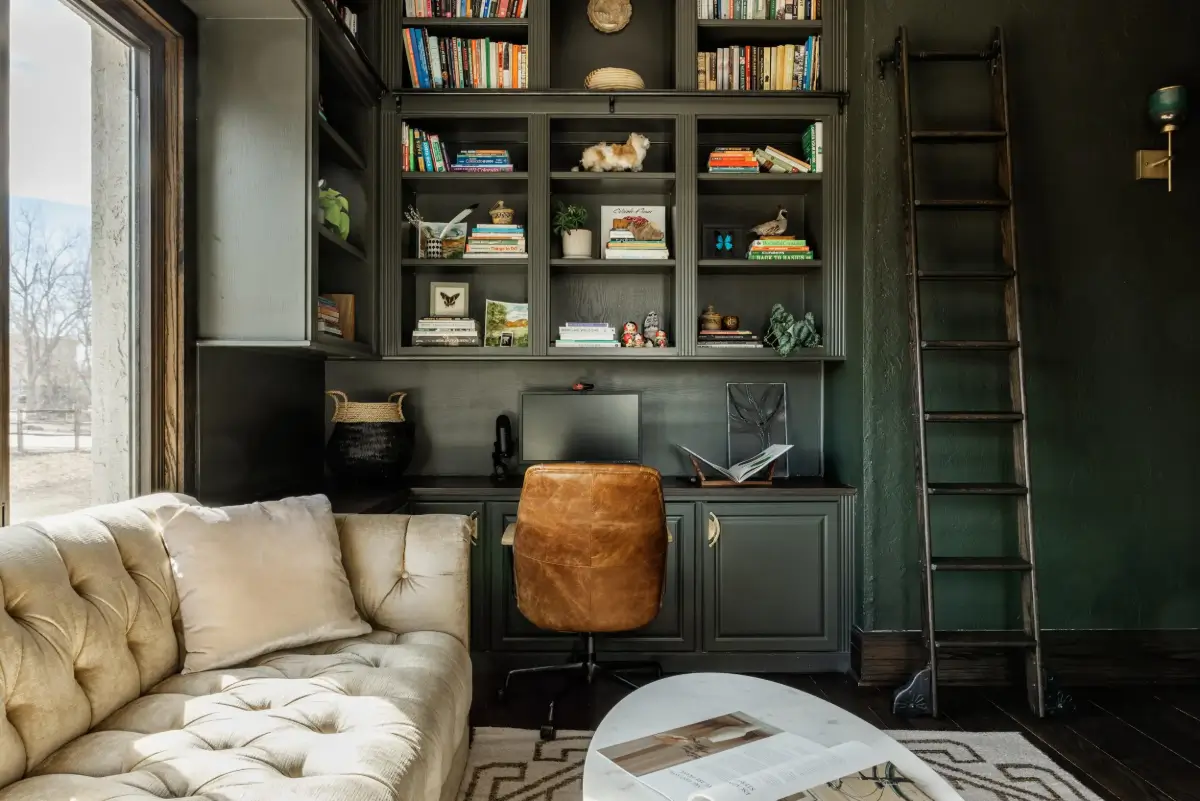 Spanish Hacienda Meets Custom Craftsmanship in a Colorado Home 17 OfficeMain_1_cvfre8