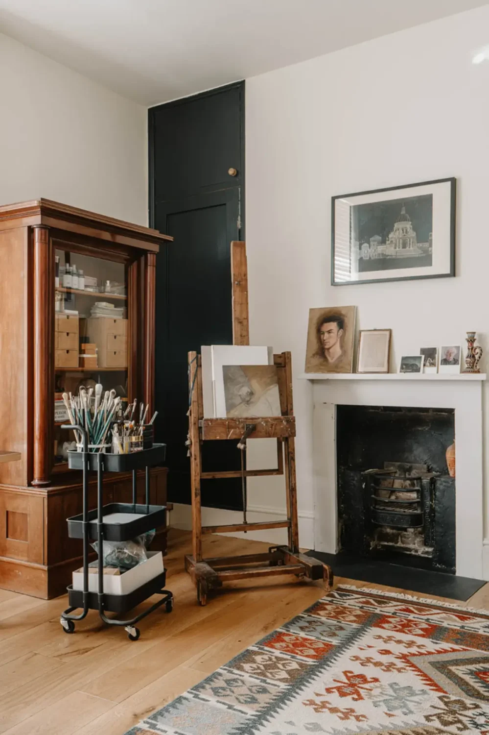 A Grand Regency-Style House with a Mature Garden in London 6 atelier space