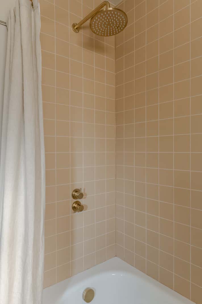 Natural Materials and Period Features in a Restored Victorian House 20 bathroom light terracotta tiles Natural Materials and Period Features in a Restored Victorian House