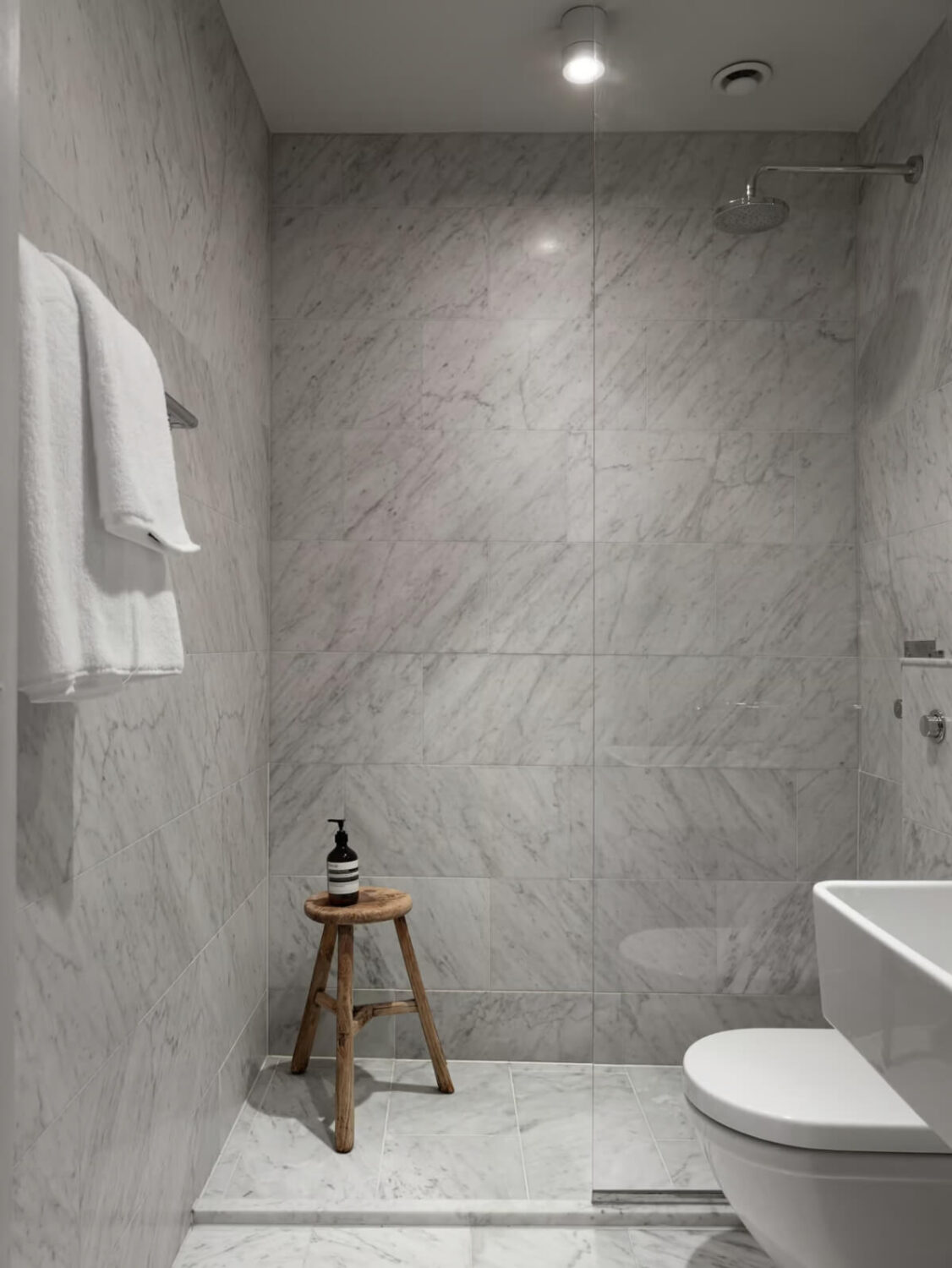 Artilleriet Co-Founder is Selling Her Art Nouveau Villa in Sweden 29 bathroom walk-in shower