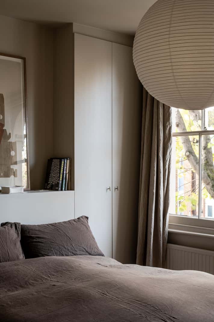 Natural Materials and Period Features in a Restored Victorian House 16 bedroom detail