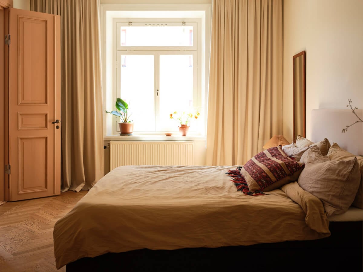 Warm, Natural Light in a Renovated Turn-of-the-Century Apartment 8 bedroom parquet floor