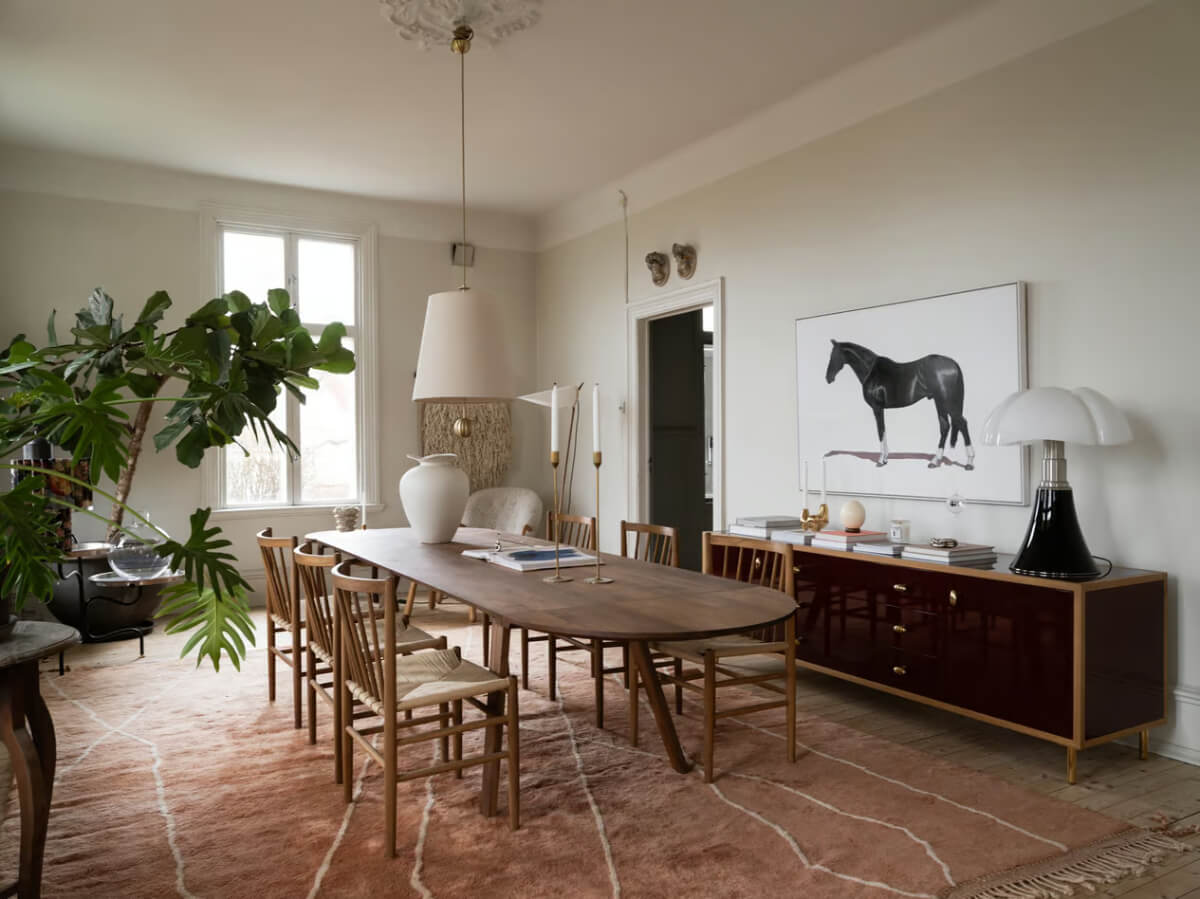 Best of 2025: Dining Rooms 24 dining room large rug