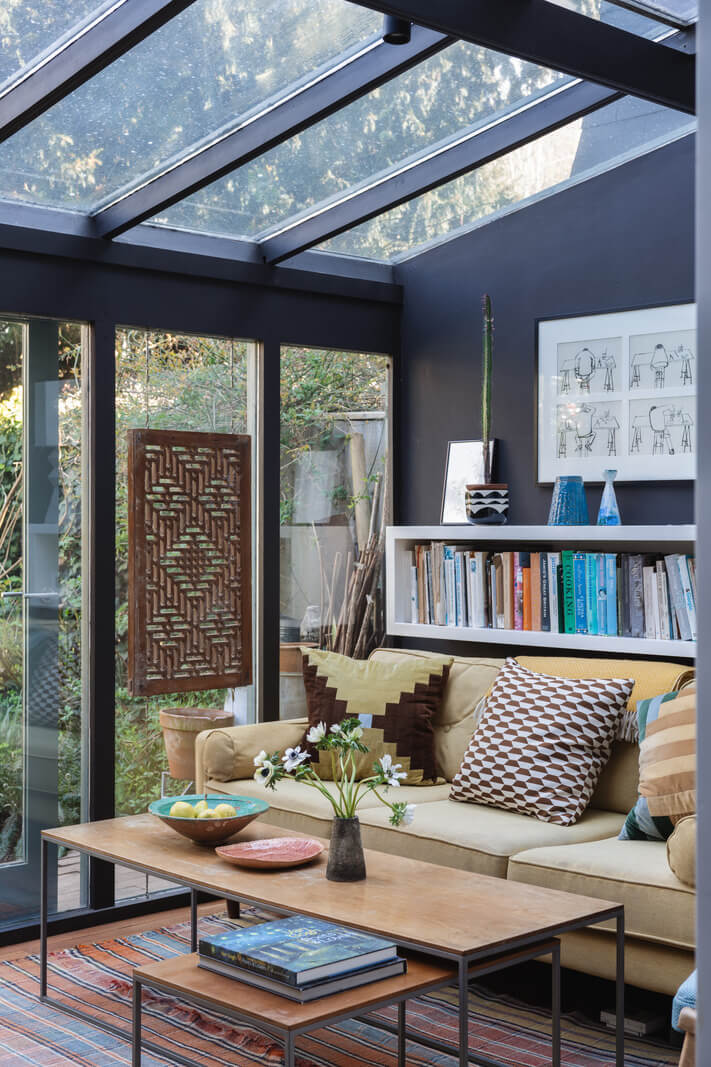 An Edwardian House with Muted Tones, Natural Materials, and a Landscaped Garden 13 garden room