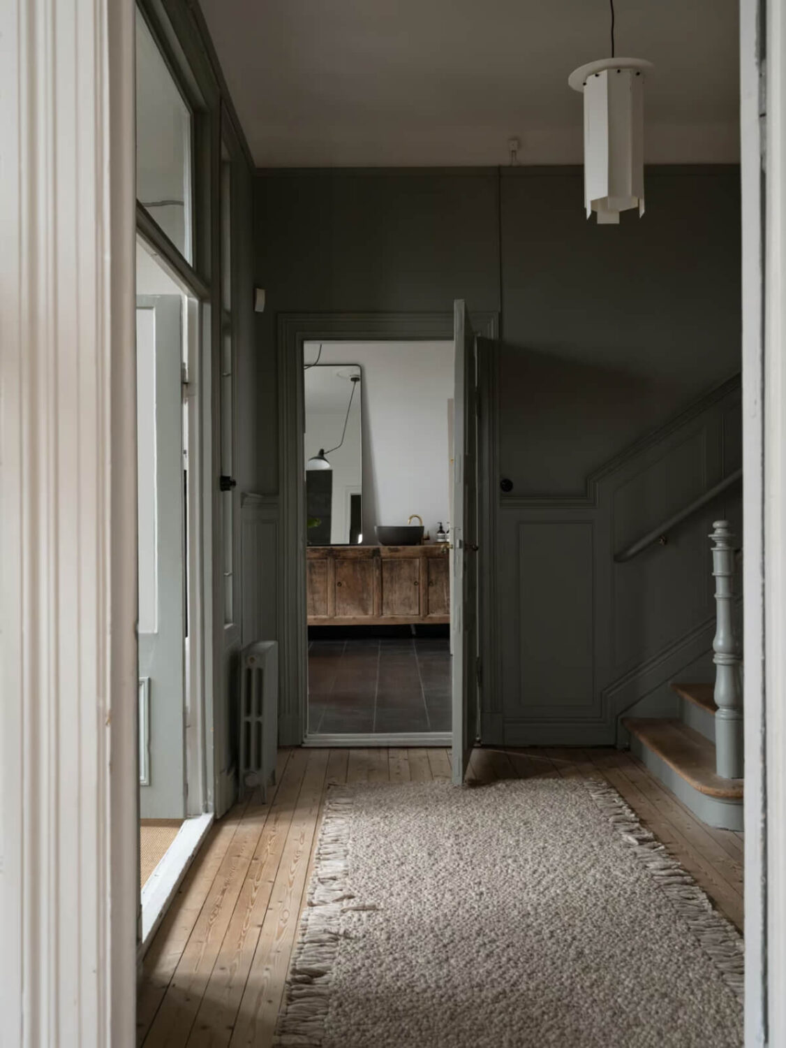 Artilleriet Co-Founder is Selling Her Art Nouveau Villa in Sweden 20 gray hall