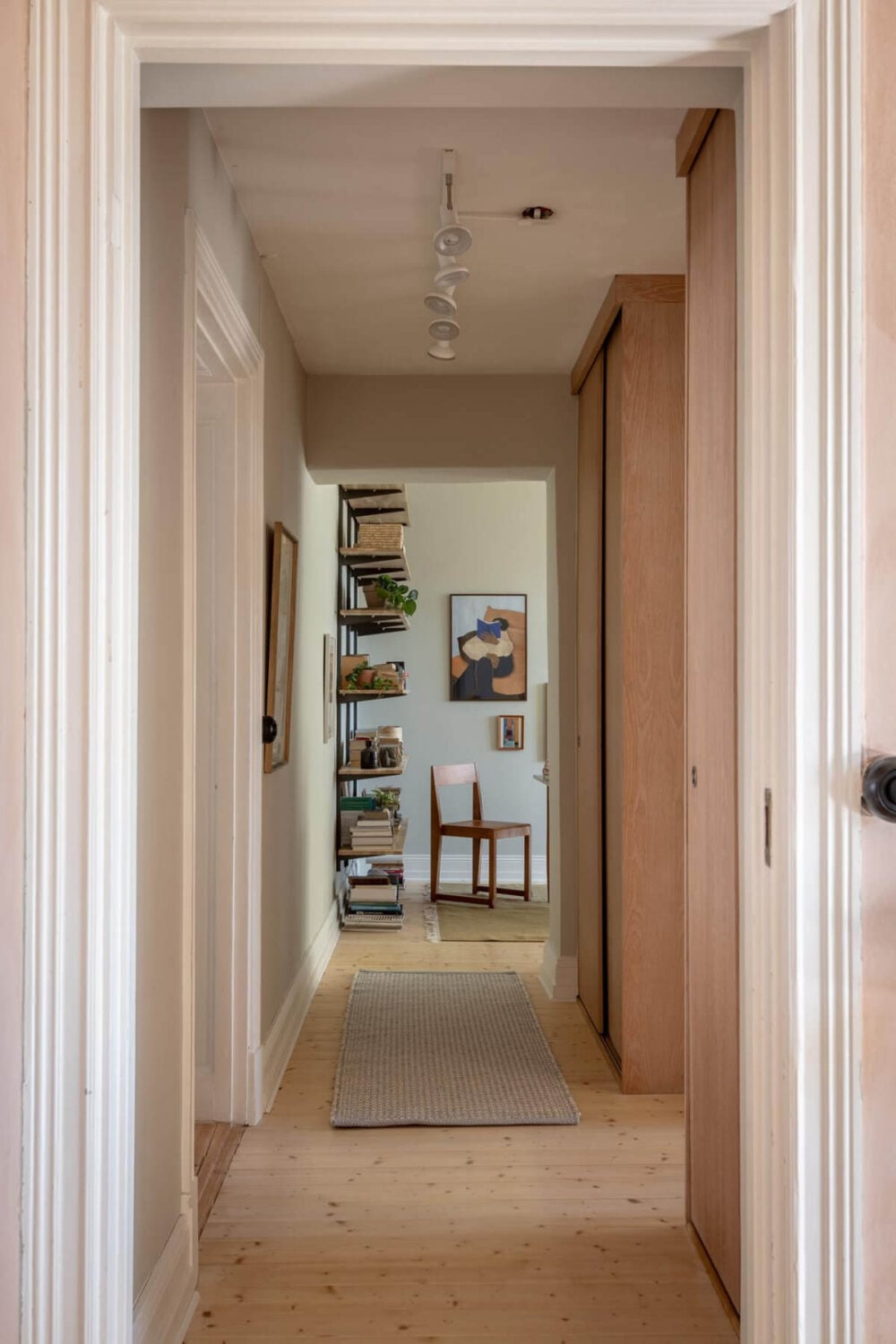 A Natural Color Palette, Period Features, & Grand Rooms in a Swedish Home 41 hall