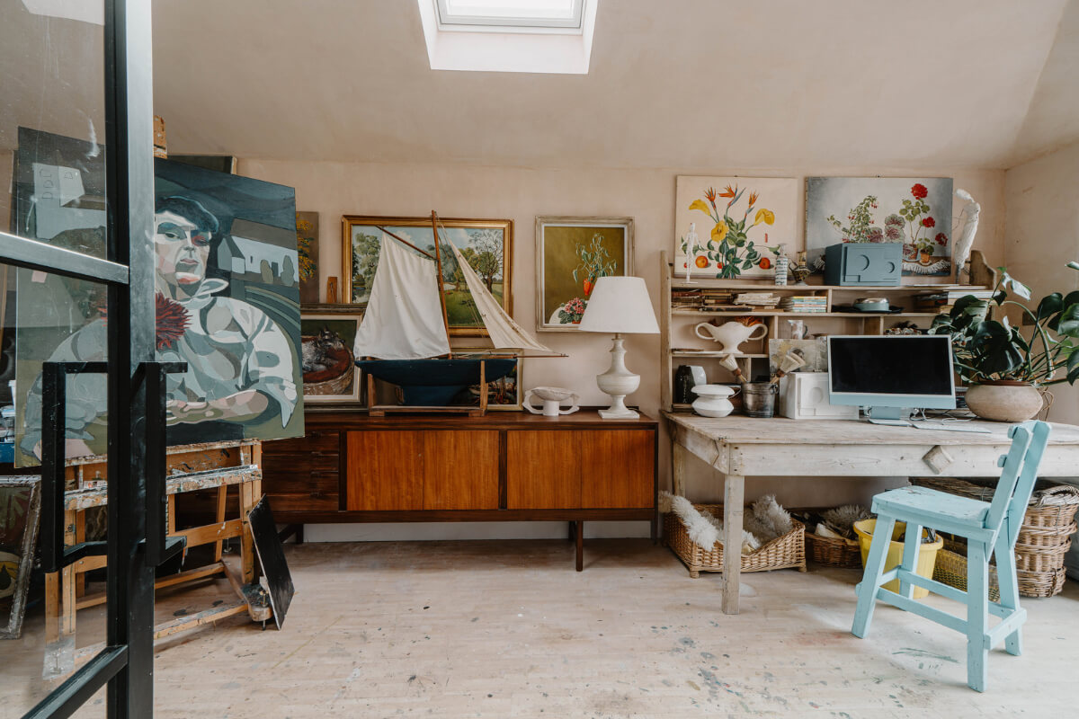Best of 2025: Home Offices 23 home atelier seaside home england
