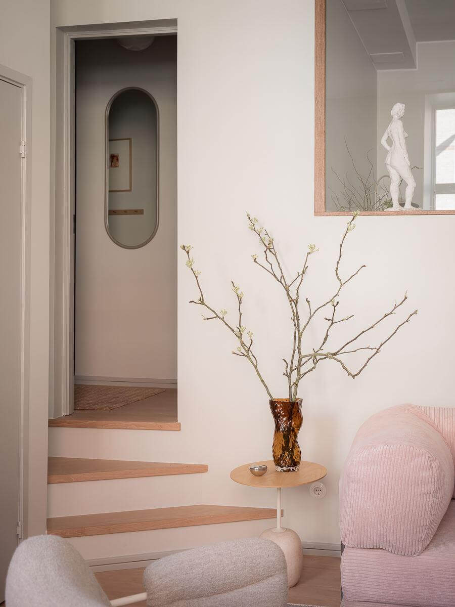 A Modern Split-Level Apartment in a Former Bakery 20 stairs split level apartment