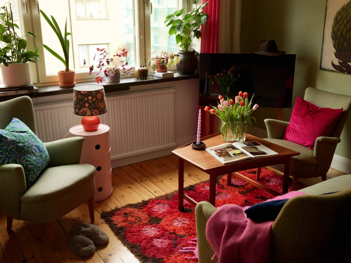 Best of 2025: Studio & Loft Apartments 9 studio apartment sitting area wooden floor