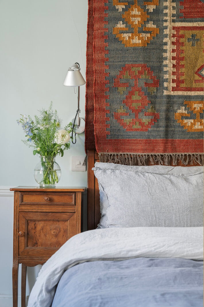 A Family Home with a Cheerful Color Palette in a Historic House 14 bedroom detail