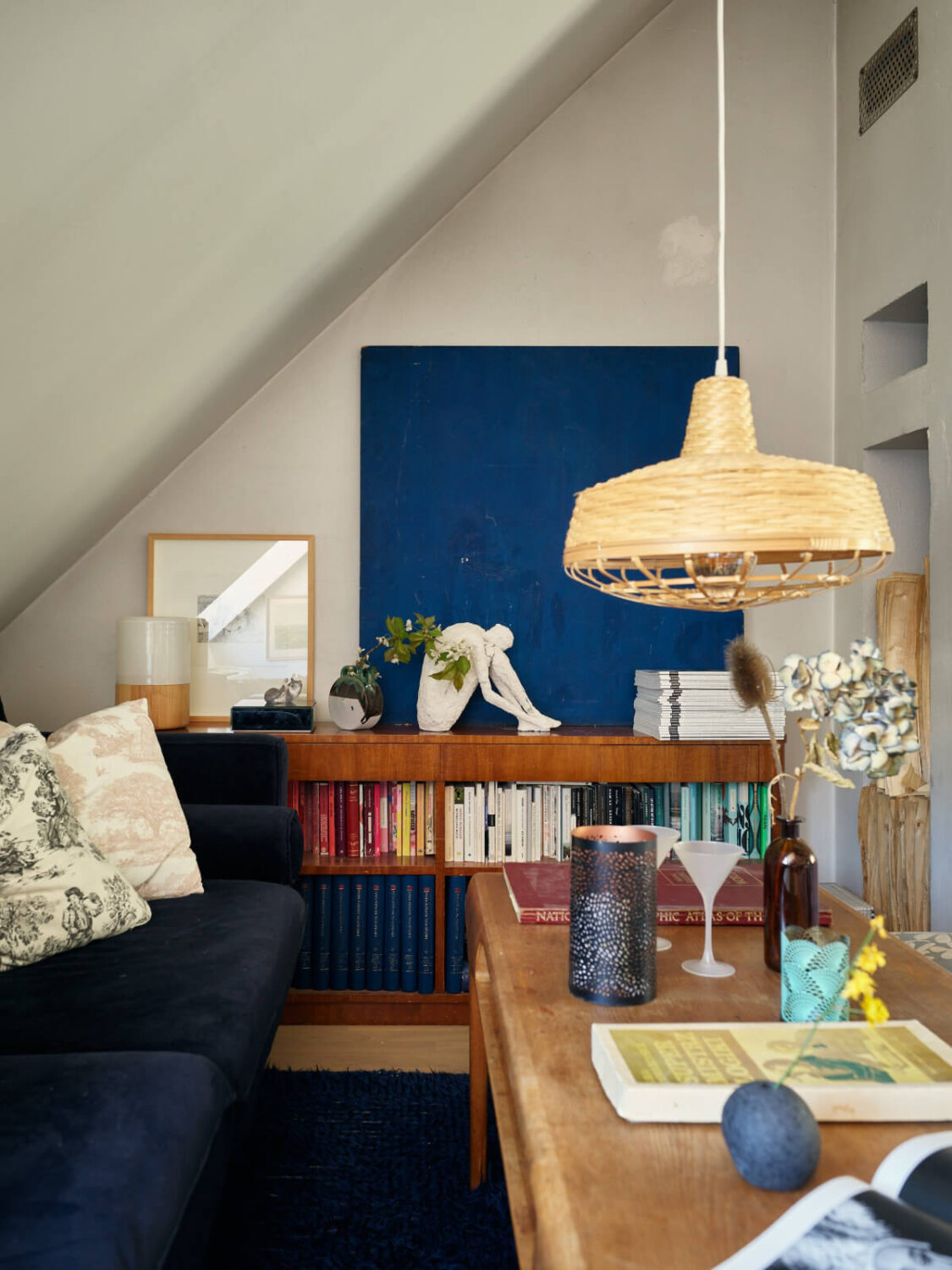 A Stunning Top-Floor Apartment with High Ceilings in a Former Church 18 cozy sitting area