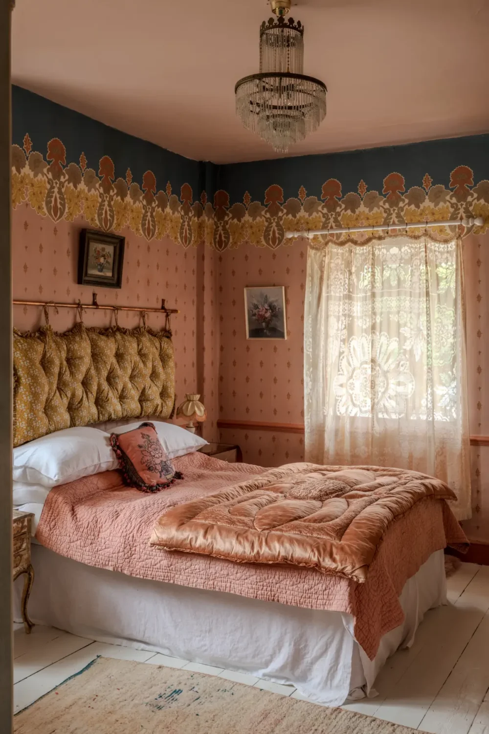 Pearl Lowe and Danny Goffey’s Eclectic Gothic Somerset Home Is For Sale 18 eclectic bedroom somerset house pearl lowe nordroom Pearl Lowe and Danny Goffey’s Eclectic Gothic Somerset Home Is For Sale