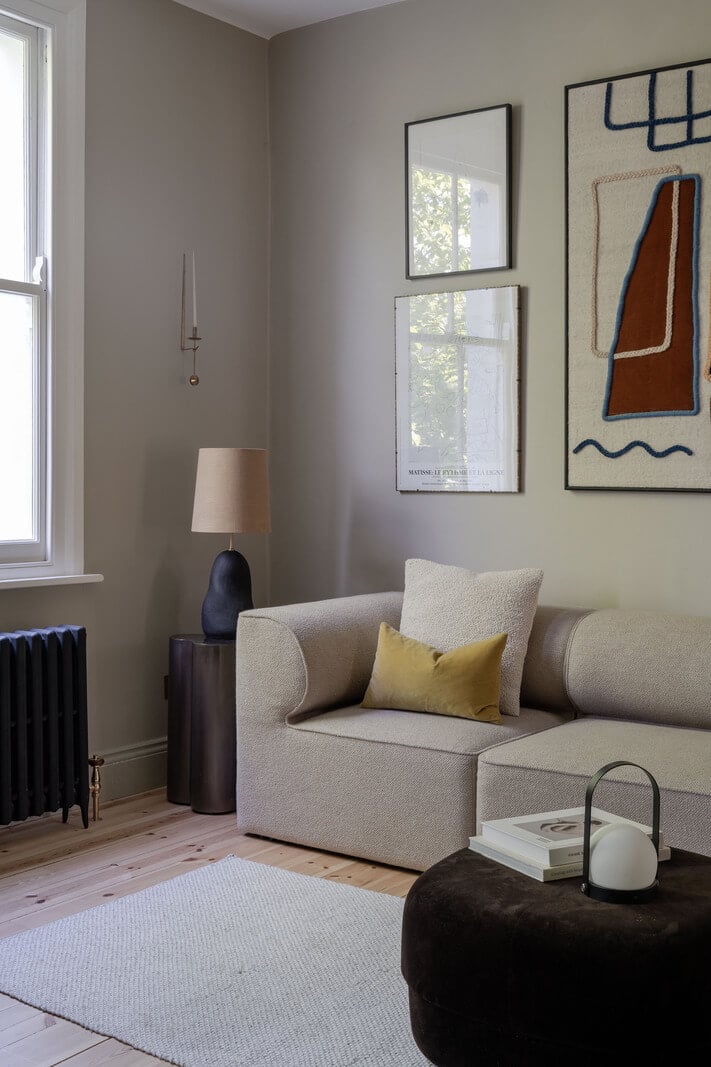 Contemporary and Classic Design in a Two-Bedroom London Duplex 3 modern sitting room