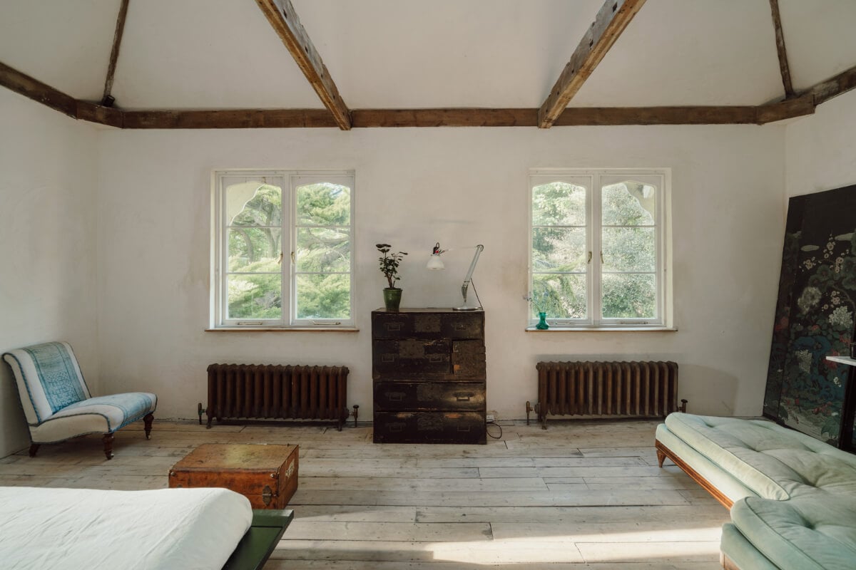 Grand, Light-Filled Spaces in a Gothic-Style English Coastal Home 15 spacious bedroom