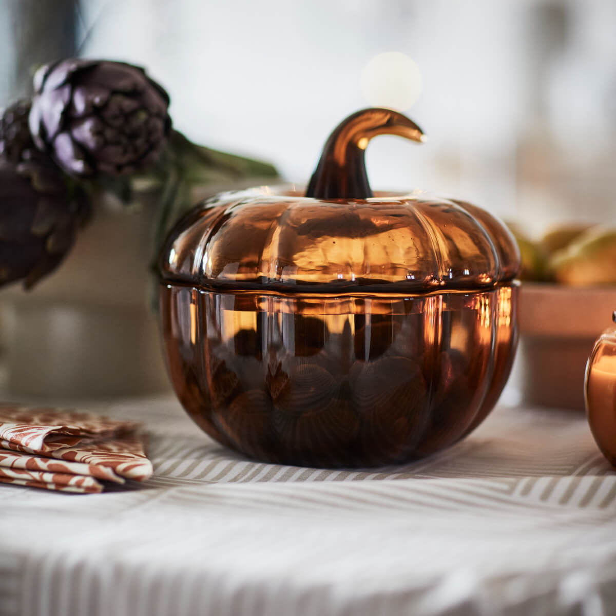 3 New IKEA Fall Collections for Food Preserving, Halloween, and Table Settings 17 IKEA_HOSTAGILLE_glass bowl